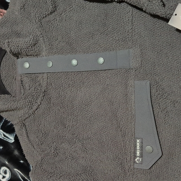 Dri-Duck Brooks Long-Sleeve Pullover for Men - Charcoal - 2XL - Picture 8 of 14